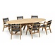 Wolfwood tuinmeubelen Tuinset | Durban tuintafel 280 cm met Norden Dining tuinstoel Wolfwood tuinmeubelen Tuinset | Durban tuintafel 280 cm met Norden Dining tuinstoel