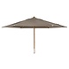 Brafab Parasol Reggio | ⌀3m | Taupe Brafab Parasol Reggio | ⌀3m | Taupe