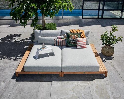 Loungeset | Portofino | Suns | Opstelling 4 | 2xChaisse Lonque