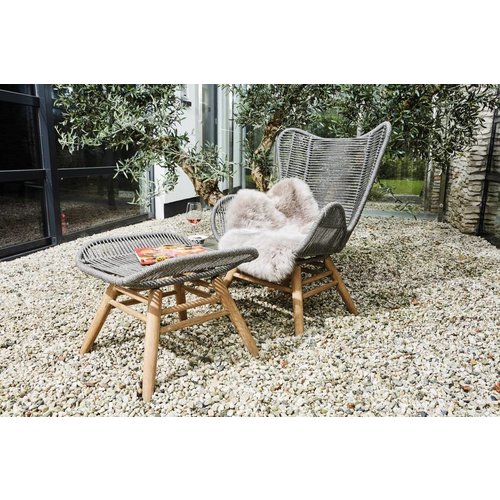 SUNS tuinmeubelen Kreta | loungestoel | Grijs SUNS tuinmeubelen Kreta | loungestoel | Grijs