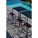 HOUE tuinmeubelen Four bartafel | 90 x 90 cm | Zwart aluminium HOUE tuinmeubelen Four bartafel | 90 x 90 cm | Zwart aluminium