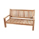 Garden Teak tuinmeubelen St Tropez loungebank 3-zits met kussens Garden Teak tuinmeubelen St Tropez loungebank 3-zits met kussens