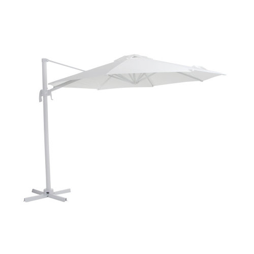 Brafab Linz zweefparasol | 300 cm | Wit frame Brafab Linz zweefparasol | 300 cm | Wit frame