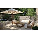 Garden Teak tuinmeubelen Daylounge hocker Garden Teak tuinmeubelen Daylounge hocker
