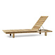 Wolfwood tuinmeubelen James ligbed met kussen Wolfwood tuinmeubelen James ligbed met kussen