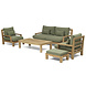 Garden Teak tuinmeubelen Daylounge loungeset | Opstelling 4 Garden Teak tuinmeubelen Daylounge loungeset | Opstelling 4