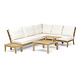 Wolfwood tuinmeubelen Porto lounge-diningset | Opstelling 3 Wolfwood tuinmeubelen Porto lounge-diningset | Opstelling 3
