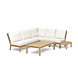 Wolfwood tuinmeubelen Porto lounge-dining set | Opstelling 4 Wolfwood tuinmeubelen Porto lounge-dining set | Opstelling 4
