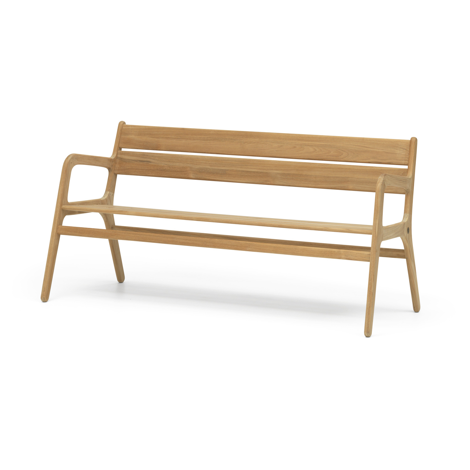 Wolfwood tuinmeubelen Norden teak tuinbank | 166 cm