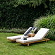 Wolfwood tuinmeubelen James ligbed met kussen | Set van 2 Wolfwood tuinmeubelen James ligbed met kussen | Set van 2
