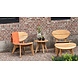 Wolfwood tuinmeubelen Durban loungestoel met hocker Wolfwood tuinmeubelen Durban loungestoel met hocker