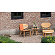 Wolfwood tuinmeubelen Durban loungestoel Wolfwood tuinmeubelen Durban loungestoel