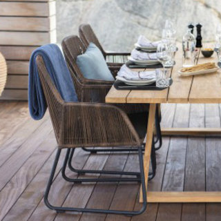 Wicker tuinstoelen