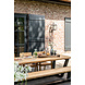 Wolfwood tuinmeubelen George tuintafel met George tuinbank en St Tropez tuinstoelen Wolfwood tuinmeubelen George tuintafel met George tuinbank en St Tropez tuinstoelen