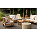 Garden Teak tuinmeubelen St. Tropez sofaset | Opstelling 2 Garden Teak tuinmeubelen St. Tropez sofaset | Opstelling 2