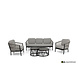 Apple Bee tuinmeubelen Menton Loungeset Apple Bee tuinmeubelen Menton Loungeset