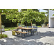 SUNS tuinmeubelen Ovada tuinbank | 220 cm | Mat royal grijs SUNS tuinmeubelen Ovada tuinbank | 220 cm | Mat royal grijs