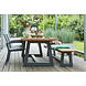 SUNS tuinmeubelen Tuintafel Ovada | Suns | 220 x 100 cm | Mat royal grijs SUNS tuinmeubelen Tuintafel Ovada | Suns | 220 x 100 cm | Mat royal grijs