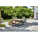 SUNS tuinmeubelen Tuintafel Ovada | Suns | 220 x 100 cm | Mat royal grijs SUNS tuinmeubelen Tuintafel Ovada | Suns | 220 x 100 cm | Mat royal grijs