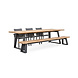 SUNS tuinmeubelen Tomar tuintafel | 3 maten | Mat Royal Grey SUNS tuinmeubelen Tomar tuintafel | 3 maten | Mat Royal Grey