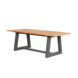 SUNS tuinmeubelen Tuintafel Ovada | Suns | 220 x 100 cm | Mat royal grijs SUNS tuinmeubelen Tuintafel Ovada | Suns | 220 x 100 cm | Mat royal grijs