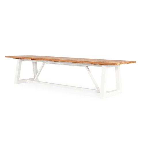 SUNS tuinmeubelen Ovada tuintafel | Suns | 220 x 100 cm | Mat wit SUNS tuinmeubelen Ovada tuintafel | Suns | 220 x 100 cm | Mat wit