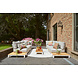 SUNS tuinmeubelen Evora Sofaset | Mat Wit | Ibiza opstelling SUNS tuinmeubelen Evora Sofaset | Mat Wit | Ibiza opstelling