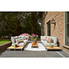 SUNS tuinmeubelen Evora Sofaset | Mat Grijs | Ibiza opstelling SUNS tuinmeubelen Evora Sofaset | Mat Grijs | Ibiza opstelling