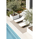 Wolfwood tuinmeubelen James ligbed met kussen | Set van 2 Wolfwood tuinmeubelen James ligbed met kussen | Set van 2