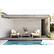 Garden Teak tuinmeubelen Daylounge loungeset | Opstelling 1 Garden Teak tuinmeubelen Daylounge loungeset | Opstelling 1