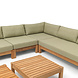 Wolfwood tuinmeubelen Coffee Bay Loungeset | Opstelling 12 Wolfwood tuinmeubelen Coffee Bay Loungeset | Opstelling 12