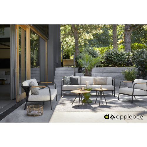 Apple Bee tuinmeubelen Elle Loungebank 140 cm Apple Bee tuinmeubelen Elle Loungebank 140 cm