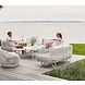 Cane-Line tuinmeubelen Nest | 2-zits loungebank | Naturel & Wit Cane-Line tuinmeubelen Nest | 2-zits loungebank | Naturel & Wit