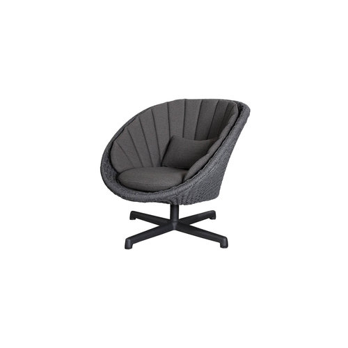 Cane-Line Peacock loungestoel | aluminium poten Cane-Line Peacock loungestoel | aluminium poten