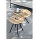 Apple Bee tuinmeubelen Elle salontafel | Set van 2 Apple Bee tuinmeubelen Elle salontafel | Set van 2