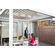 SUNS tuinmeubelen Rota | Terrasoverkapping | Mat Wit | 360x600x250cm SUNS tuinmeubelen Rota | Terrasoverkapping | Mat Wit | 360x600x250cm