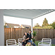 SUNS tuinmeubelen Rota | Terrasoverkapping | Mat Wit | 360x600x250cm SUNS tuinmeubelen Rota | Terrasoverkapping | Mat Wit | 360x600x250cm