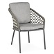 SUNS tuinmeubelen Nappa tuinstoel | Macrame grijs frame | Div Kleuren Verkrijgbaar SUNS tuinmeubelen Nappa tuinstoel | Macrame grijs frame | Div Kleuren Verkrijgbaar