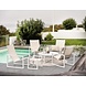 Brafab Vevi Loungestoel aluminium | Brafab Brafab Vevi Loungestoel aluminium | Brafab