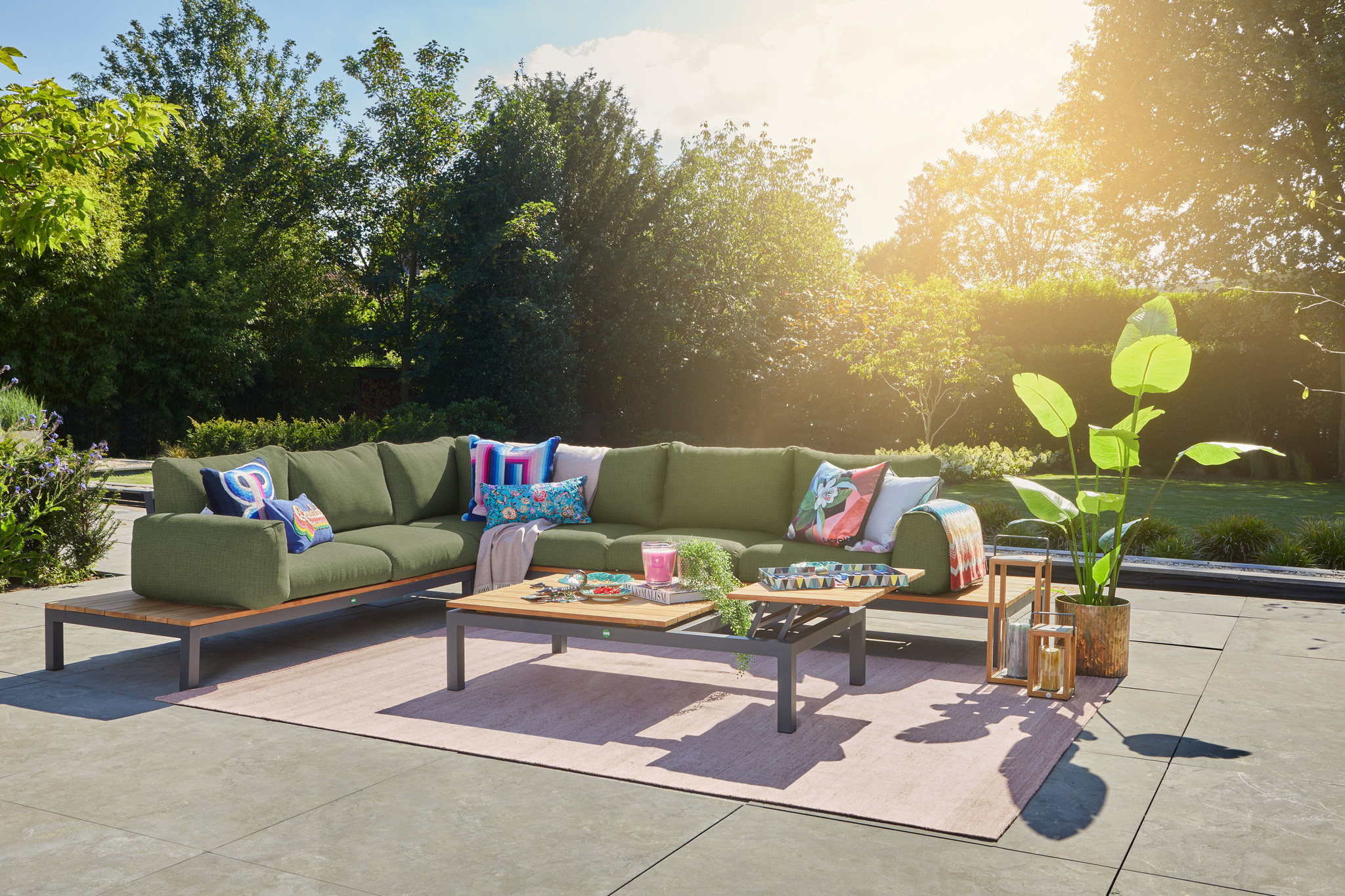 SUNS tuinmeubelen Memphis loungeset | Klein | MRG