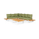 SUNS tuinmeubelen Nardo loungeset | Wit | Grote hoekopstelling SUNS tuinmeubelen Nardo loungeset | Wit | Grote hoekopstelling