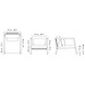 Jardinico Loungestoel Flexx | incl. kussens Jardinico Loungestoel Flexx | incl. kussens