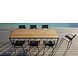 HOUE tuinmeubelen Four tuintafel | 4 Verschillende maten | Donkergrijs aluminium HOUE tuinmeubelen Four tuintafel | 4 Verschillende maten | Donkergrijs aluminium