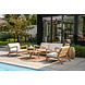 Wolfwood tuinmeubelen Norden Sofa | 2- zits met armleuningen Wolfwood tuinmeubelen Norden Sofa | 2- zits met armleuningen