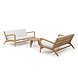 Wolfwood tuinmeubelen Norden Sofa | 2- zits met armleuningen Wolfwood tuinmeubelen Norden Sofa | 2- zits met armleuningen