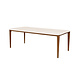 Cane-Line tuinmeubelen Aspect Tuintafel 210x100 Teak - Travertine Cane-Line tuinmeubelen Aspect Tuintafel 210x100 Teak - Travertine