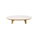 Cane-Line tuinmeubelen Aspect Salontafel | ø144cm | Taverin Wit Cane-Line tuinmeubelen Aspect Salontafel | ø144cm | Taverin Wit