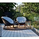 Cane-Line tuinmeubelen Peacock loungestoel | incl. kussen Cane-Line tuinmeubelen Peacock loungestoel | incl. kussen