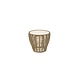 Cane-Line tuinmeubelen Basket Salontafel | Zwart of Naturel | 50cm Cane-Line tuinmeubelen Basket Salontafel | Zwart of Naturel | 50cm