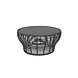 Cane-Line tuinmeubelen Basket Salontafel | Zwart of Naturel | 95cm Cane-Line tuinmeubelen Basket Salontafel | Zwart of Naturel | 95cm